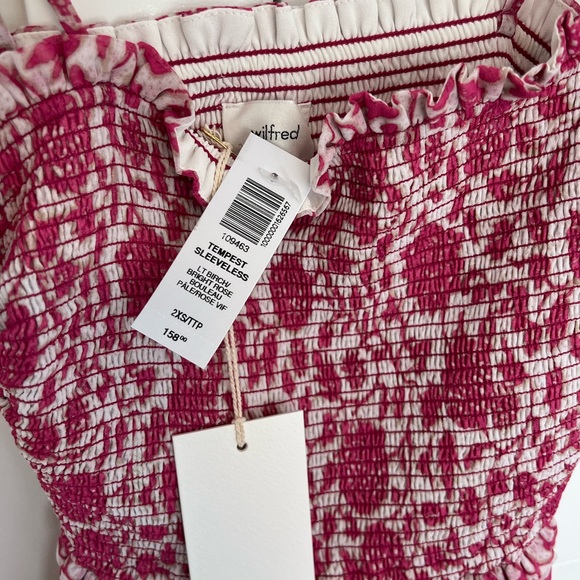 New With Tags Wilfred Tempest Sleeveless Dress. Size XXS - Picture 4 of 6